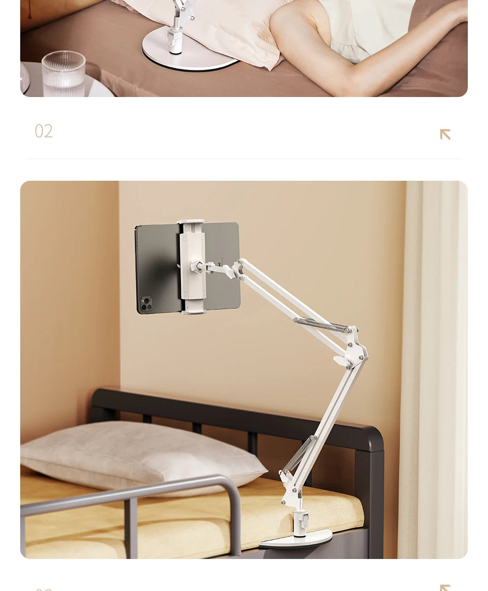 Overhead Shot Stand, Tablet Holder Desktop Live Broadcast Video Gourmet Jewelry Handmade Live Broadcast Stand Mobile Phone Stand