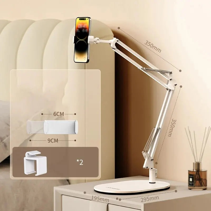 Overhead Shot Stand, Tablet Holder Desktop Live Broadcast Video Gourmet Jewelry Handmade Live Broadcast Stand Mobile Phone Stand