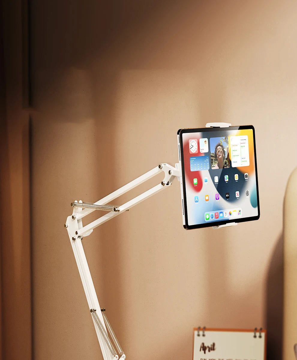 Overhead Shot Stand, Tablet Holder Desktop Live Broadcast Video Gourmet Jewelry Handmade Live Broadcast Stand Mobile Phone Stand